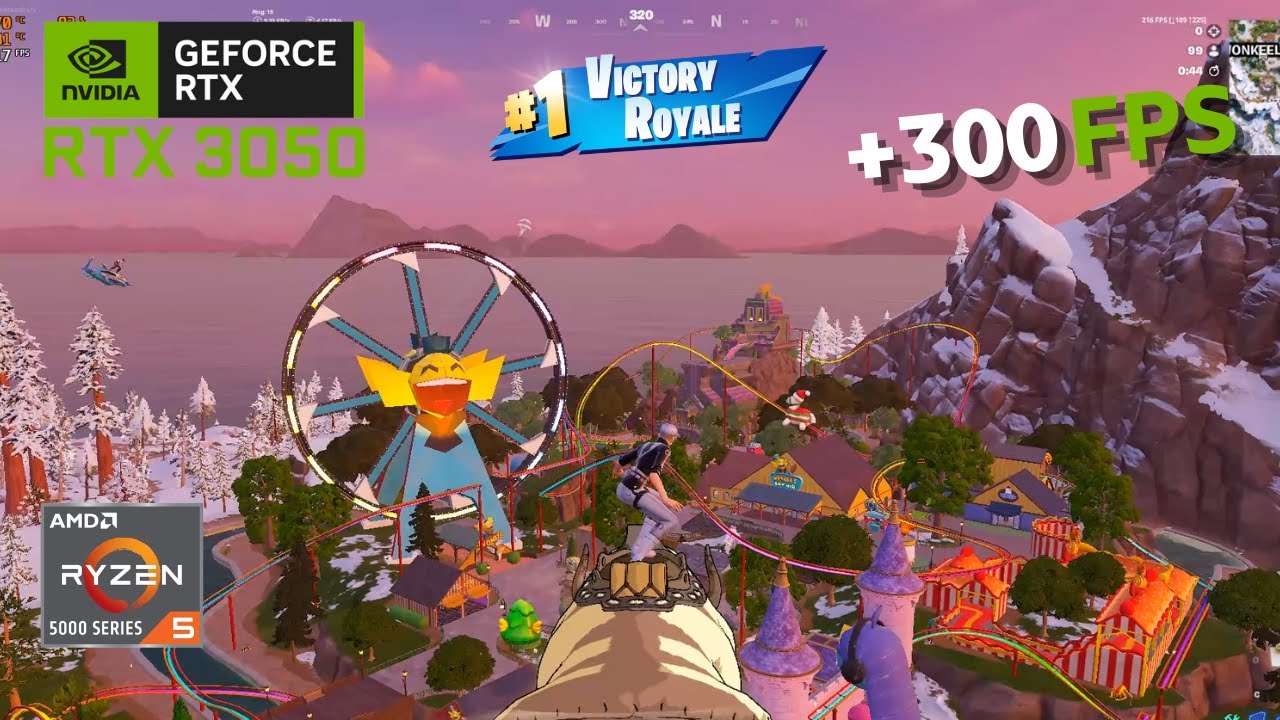 Fortnite Ranked Gameplay | Ryzen 5 5600 + RTX 3050 | Best Budget Build for 2026?