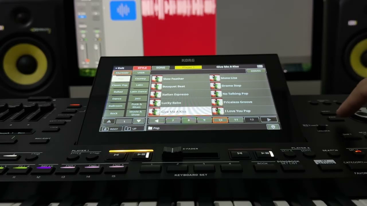 Korg Pa5x - new style - Pop Category - Intro and Outro - OS version 1.4.1 new sound