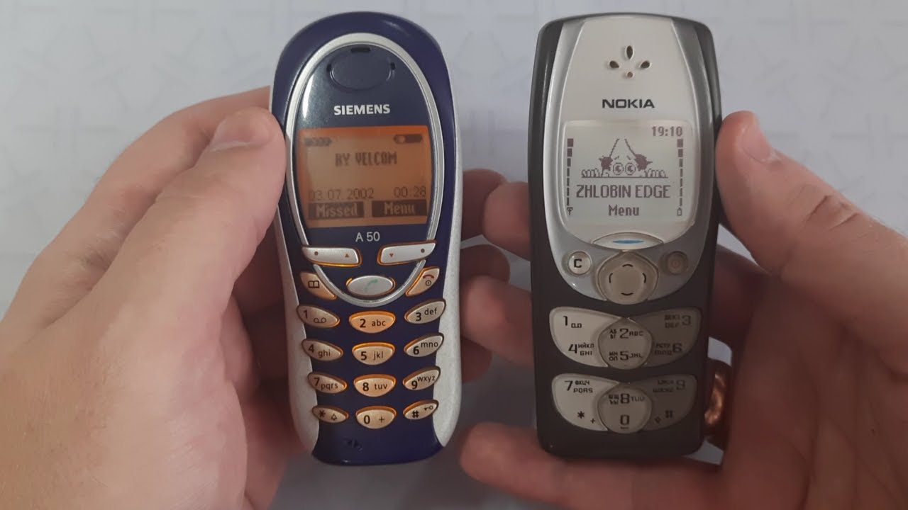 Nokia 2300 vs Siemens A50 Incoming Call