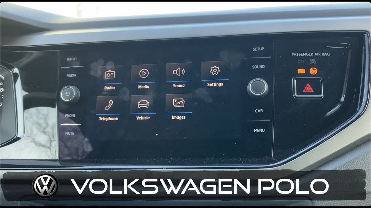 Entertainment system 2021 Volkswagen Polo 1.0 TSi 116hp 85kw DSG
