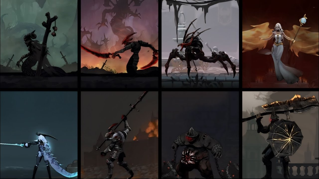 Shadow Of Death 2 - All Bosses / Boss Fights