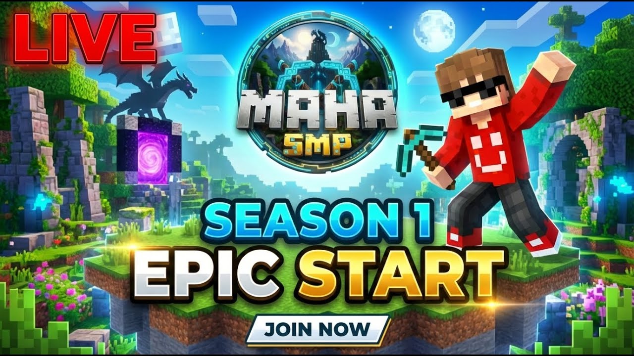 MAHA SMP -SEASON-1 || JOIN NOW || In Telugu By DPUGAMER