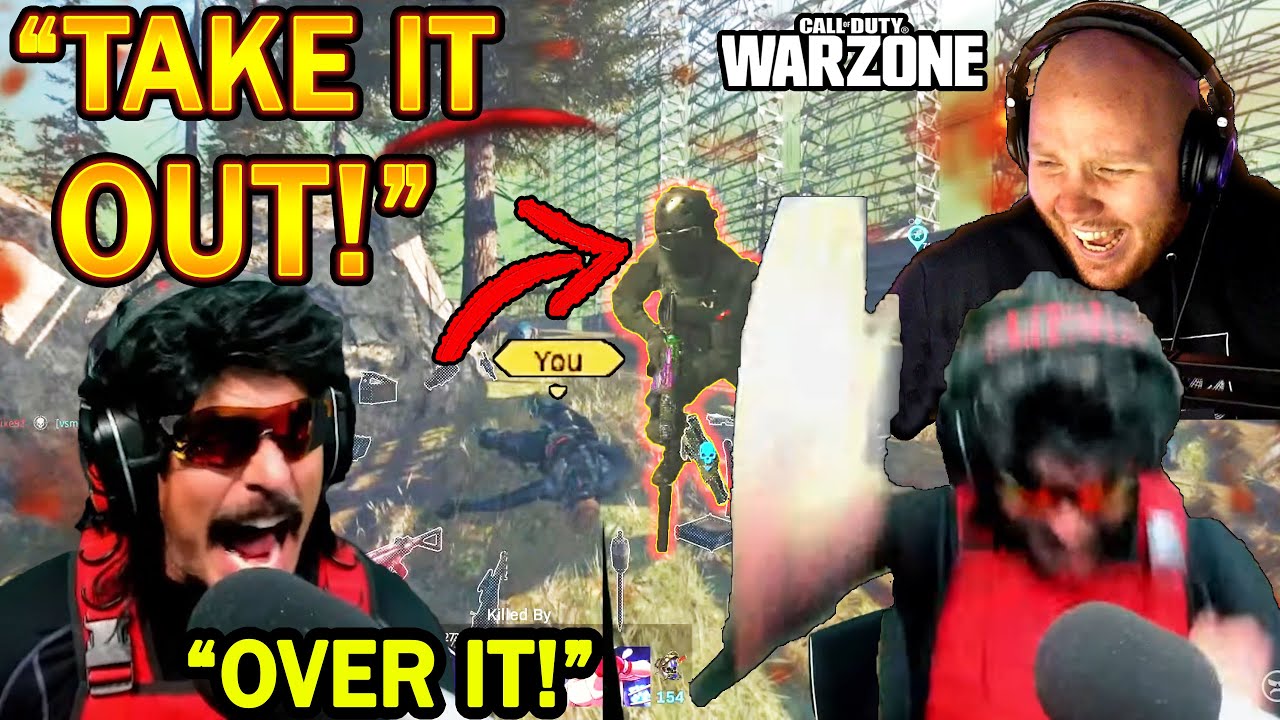 DrDisrespect DOUBLE SLAMS Desk & ROASTS Devs in Warzone RAGE with TimTheTatman! (Aim Assist & Stuns)