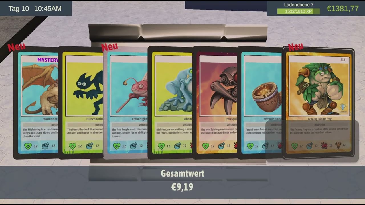 TCG Card Market Simulator 2026 #005 Tage 9 und 10