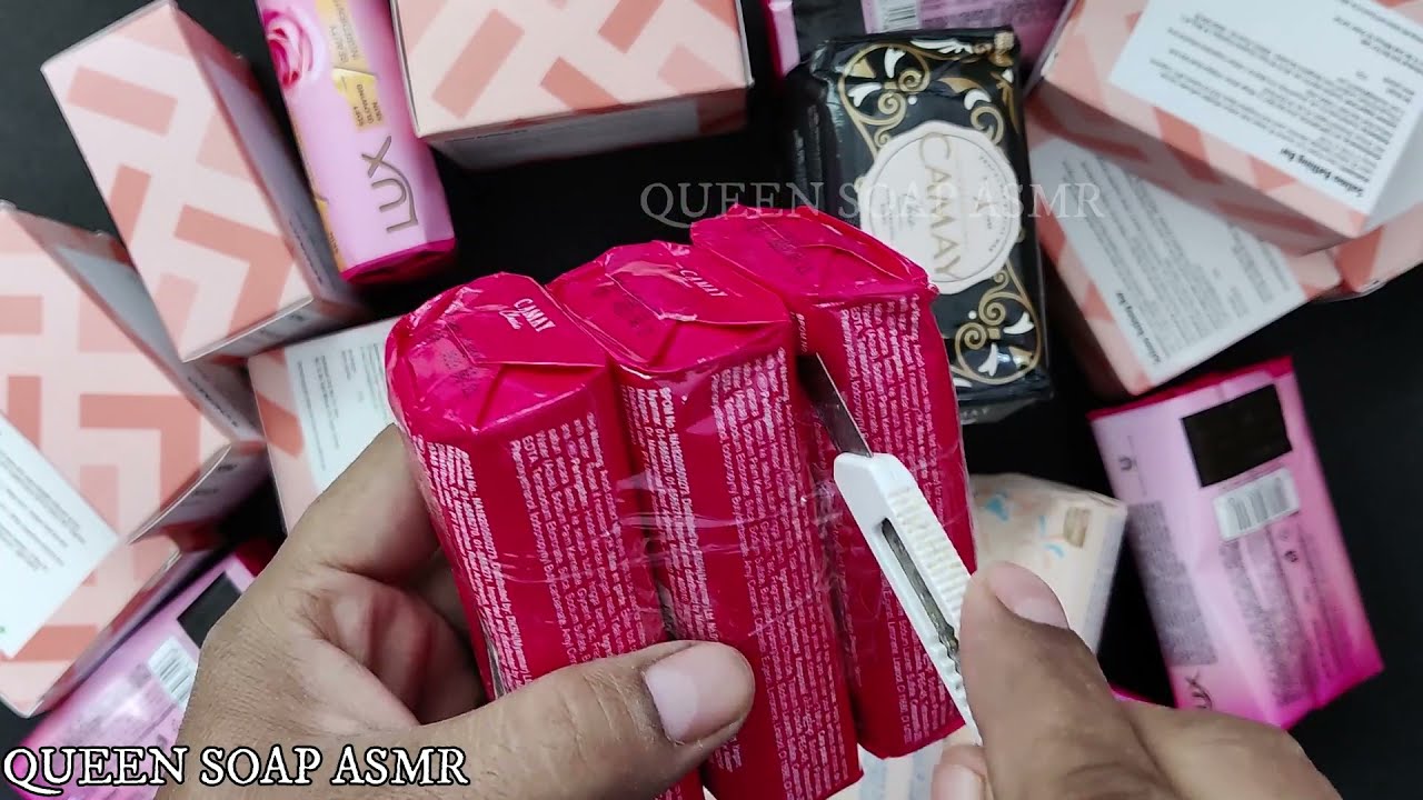 Soap Haul | Indian Soap | ASMR Soap Opening | ASMR International SOAP HAUL OPENING SOUND ASMR