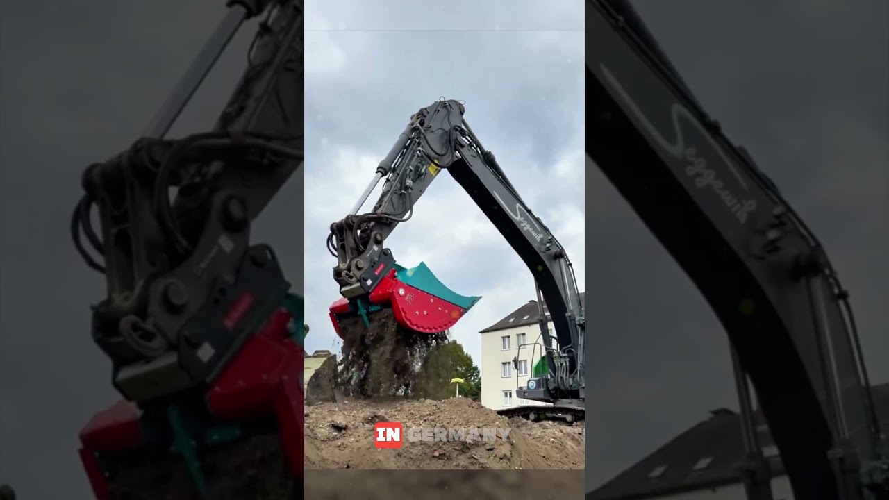 Hydraulic Rotating Screening Bucket for Excavators