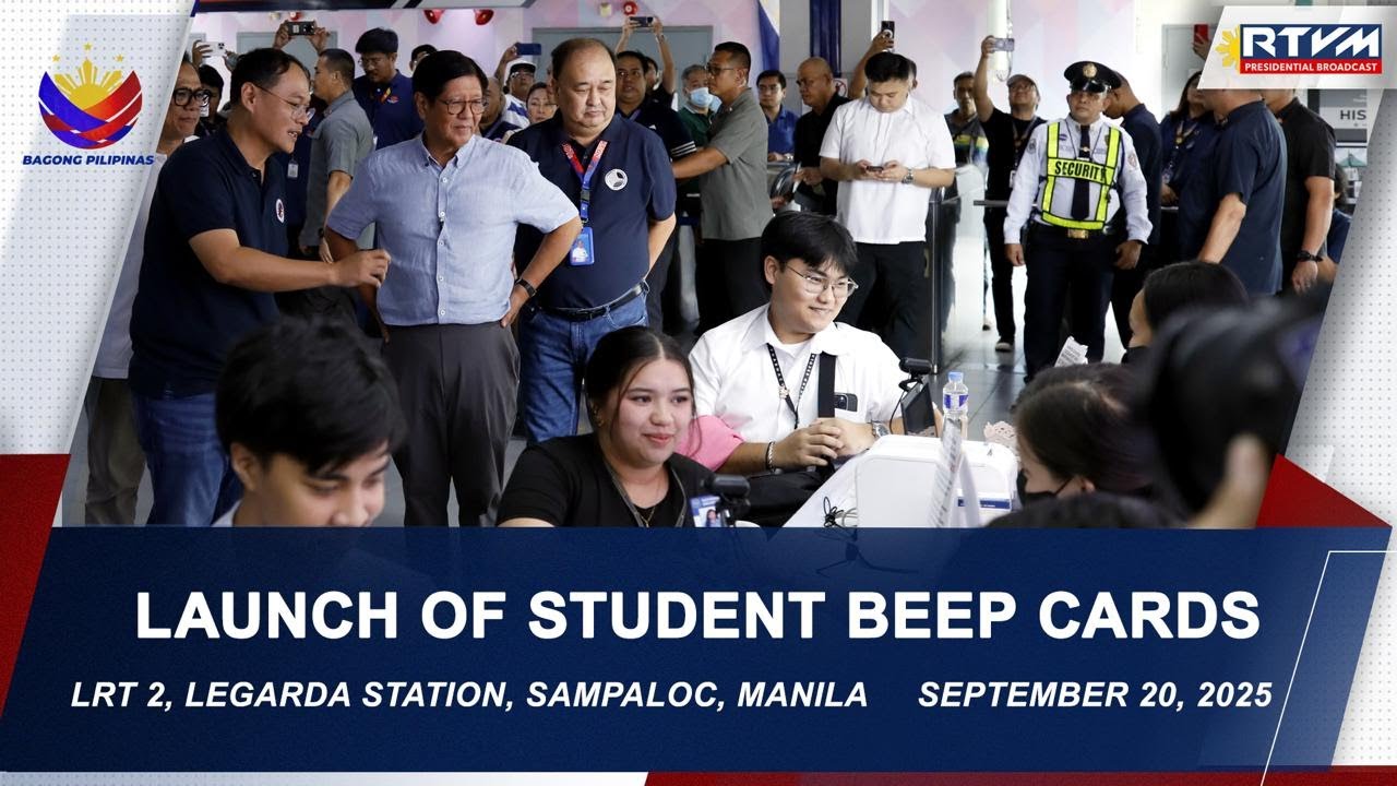Launch of Student Beep Cards