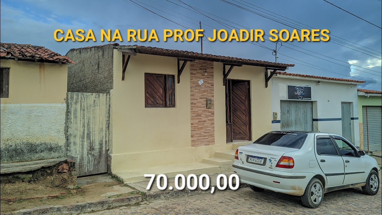 56- CASA NA RUA PROF JOADIR SOARES EM BOM CONSELHO