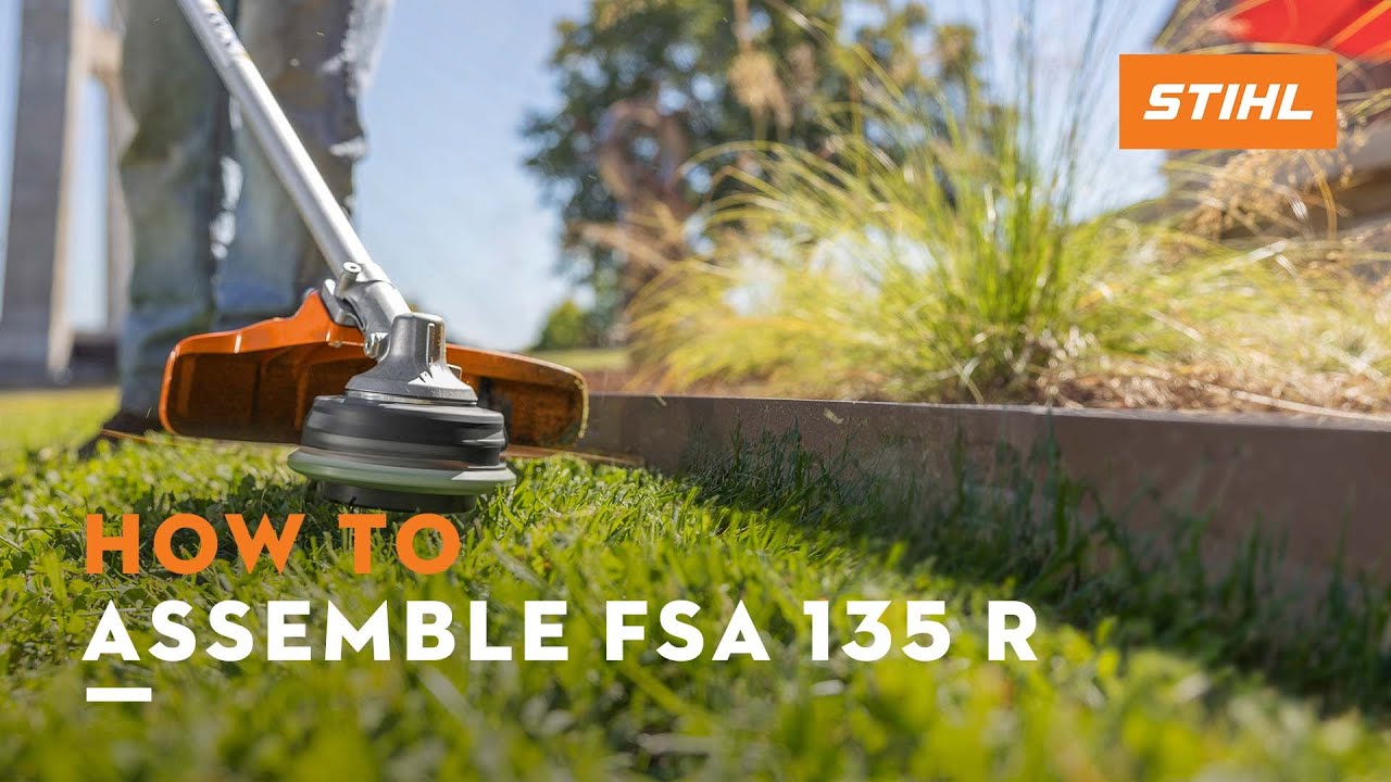 How to Assemble: FSA 135 R | STIHL Tutorial