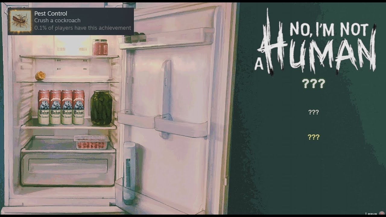 No, I'm Not A Human - Pest Control Achievement! Details In The Description!