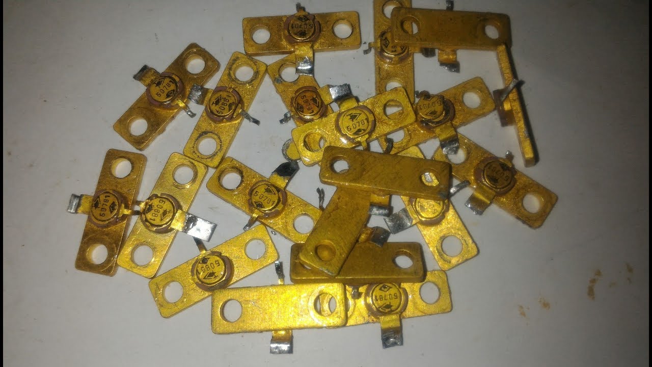 Транзисторы КТ919Б , аффинаж.