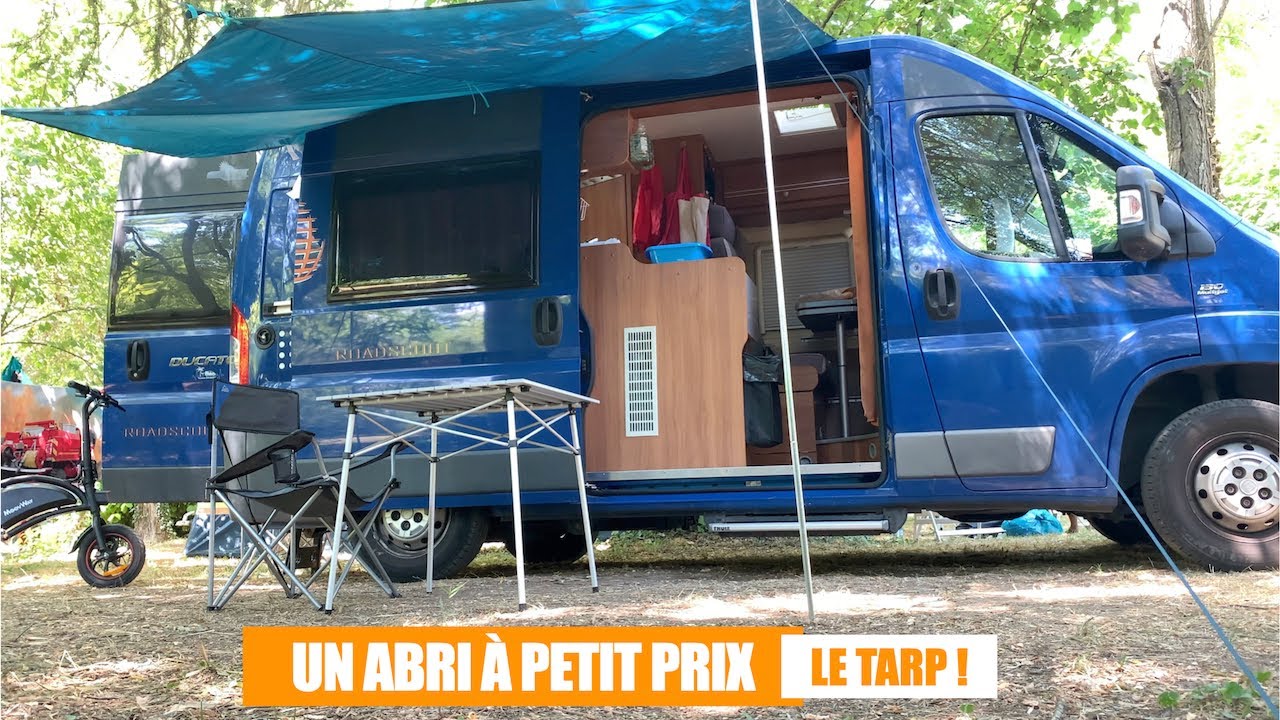 UN ABRI À PETIT PRIX : LE TARP QUECHUA de DECATHLON