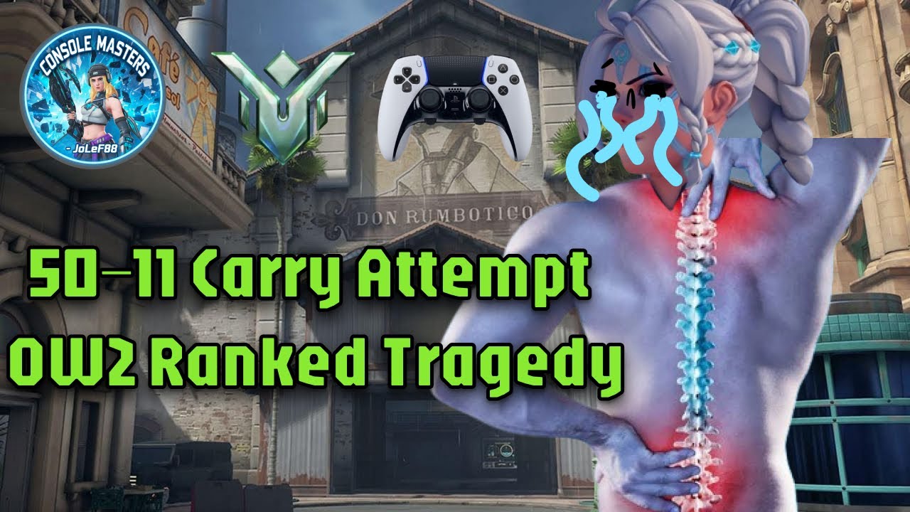 Back Pain Simulator: 50–11 OW2 Game | 5V5 JoLeF88