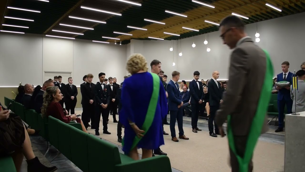 Stužková slávnosť  4.M  Stredná odborná škola drevarska
