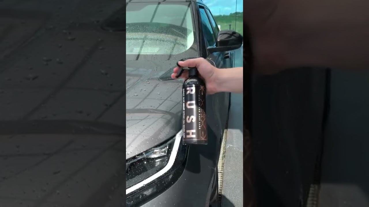 Je auto in no-time spray waxen? RUSH Nano Wet Coat 💯