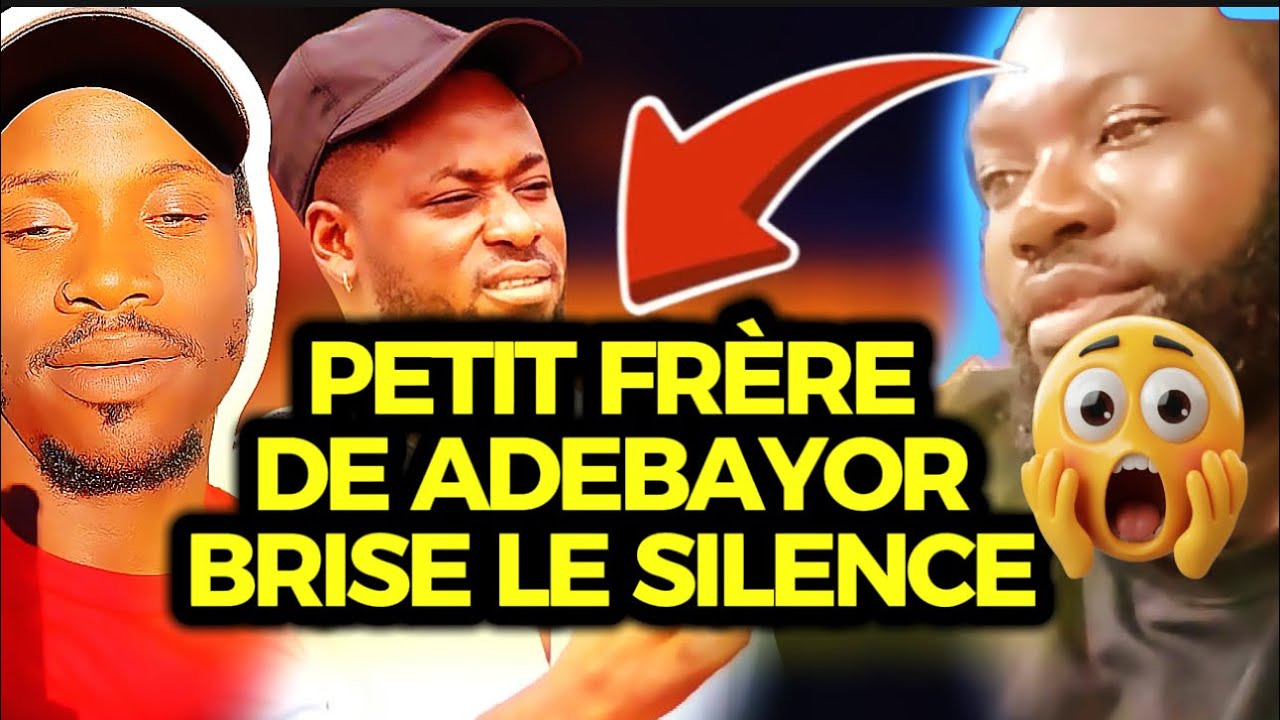 JE SUIS CHOQUÉ 😱 : le petit frère de ADEBAYOR brise le silence et casse les dossiers du roi Neymar.