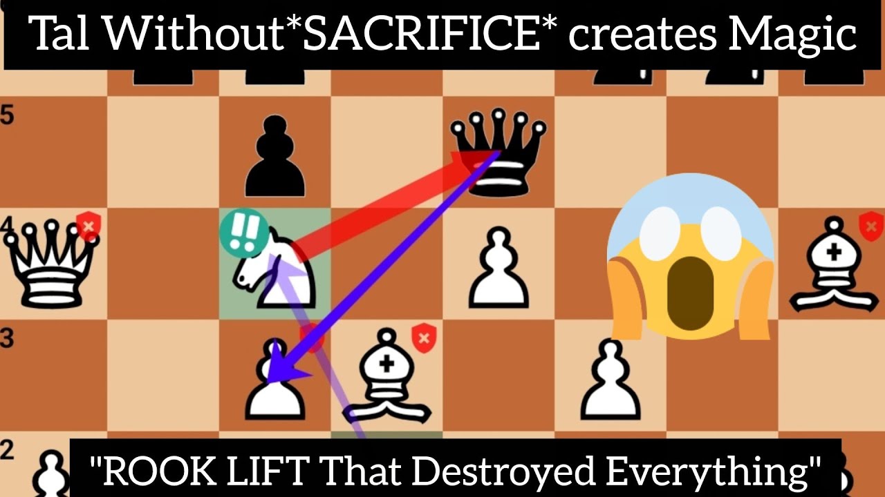 Mikhail Tal *Not a Sacrifice… Just Pure Magic* Against Hecht 