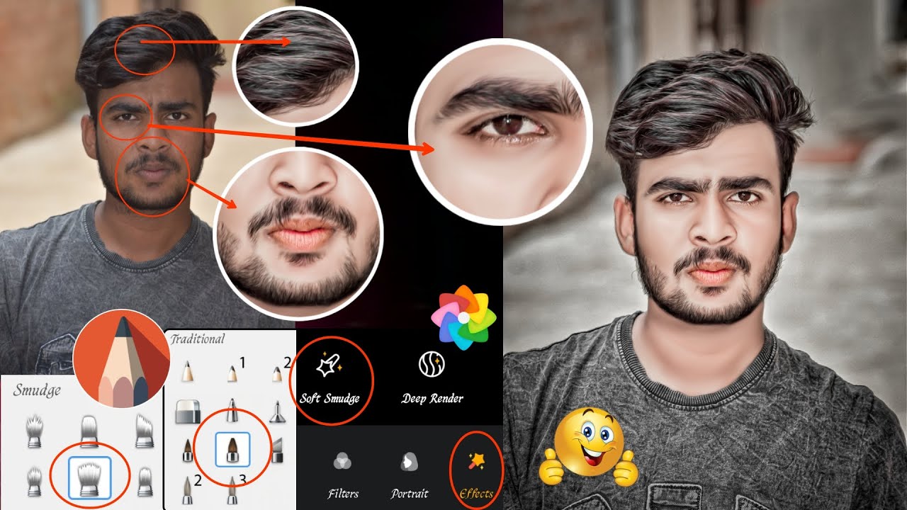 Autodesk Face Smooth + White Editing Secret Trick | Oil Paint Photo Editing
