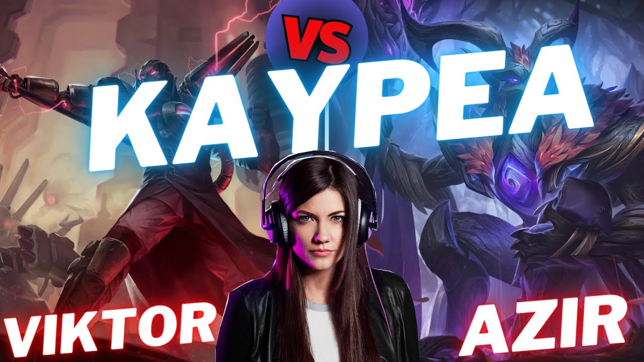 KAYPEA | VIKTOR VS AZIR | MID GAMEPLAY | Patch 15.12 / Season 15 | #LeagueofLegends