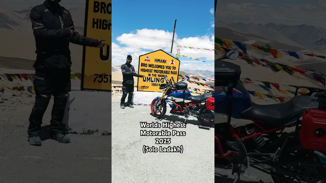 Worlds Highest Motorable Pass! Umling La | Umling La Top | Leh ladakh #umlingla #bmwmotorradindia