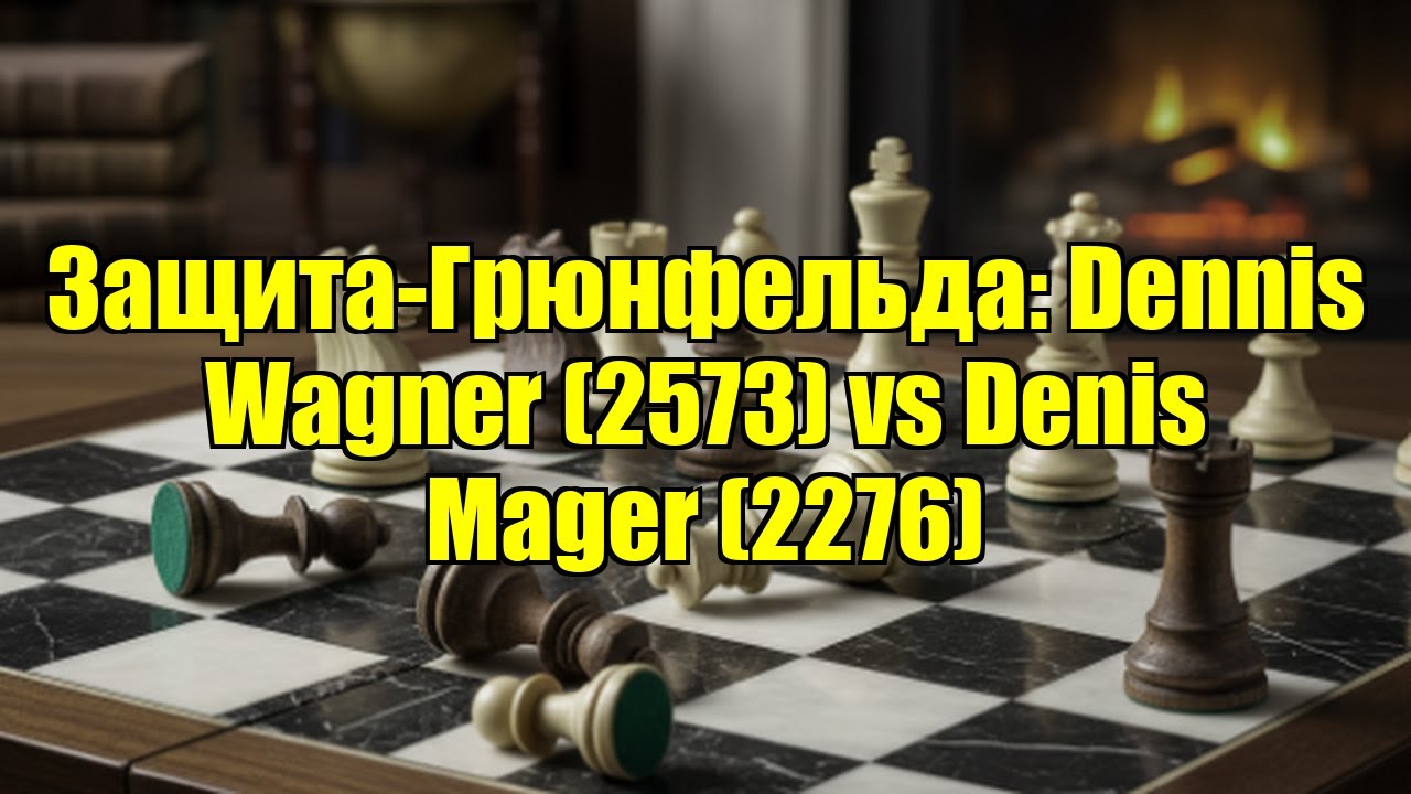 Защита-Грюнфельда: Dennis Wagner (2573) vs Denis Mager (2276)