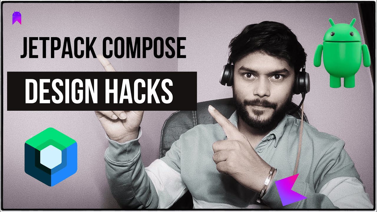 Jetpack Compose Design Hacks: Creating Dynamic UI || (Column &bull; Row &bull; Shadow with offset)