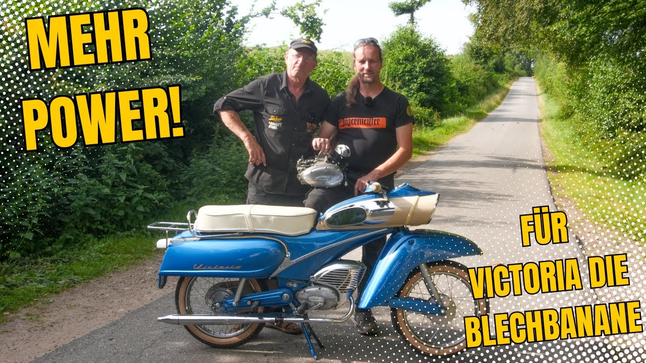 Victoria Blechbanane: Motorwechsel – Schrauben, bis der Arzt kommt