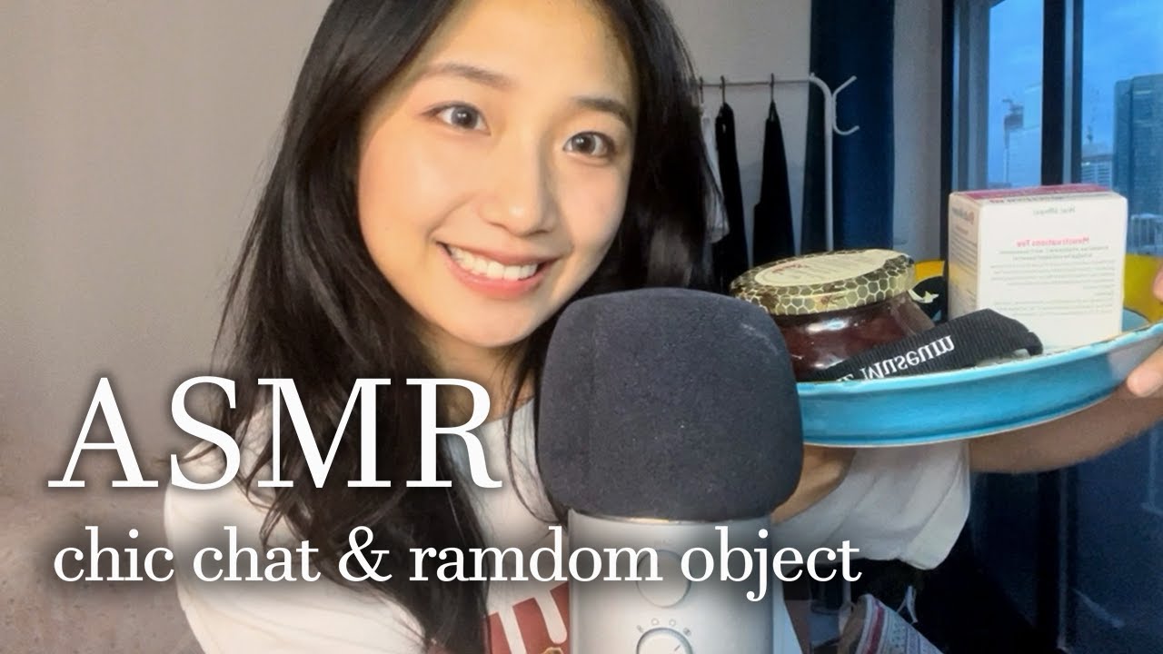 ASMR助眠 | 英文闲聊，超想和大家分享我在巴黎的生活 🥂 Random Tapping & Life Updates | ASMR「卡米asmr」
