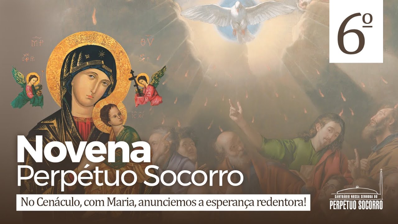 20h | Novena de Nossa Senhora do Perpétuo Socorro | AO VIVO | 6º dia - Fr. Andrey | 11/06/2025