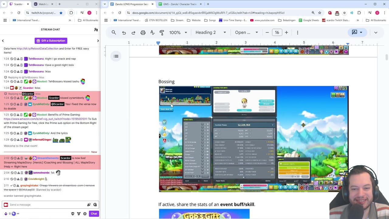 Exploring StarForcing options; Lvl 274 Nightlord | MapleStory Heroic Coaching