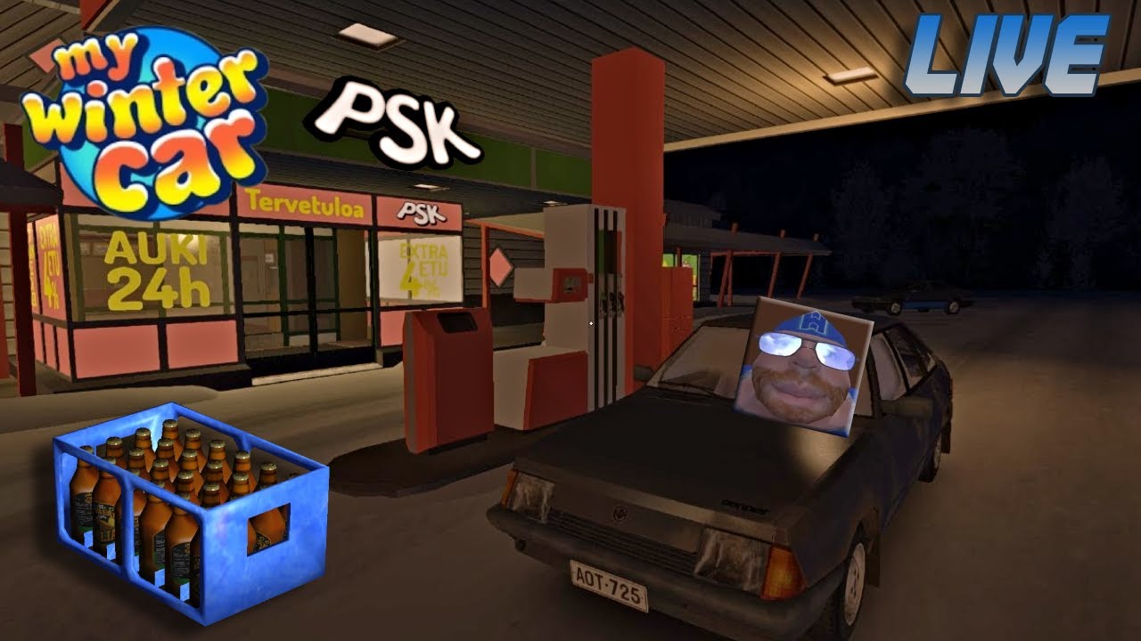 ❄️ SZUKAMY PRACY 🚙 ROZMOWA O PRACĘ 🔴 LIVE - My Winter Car #9