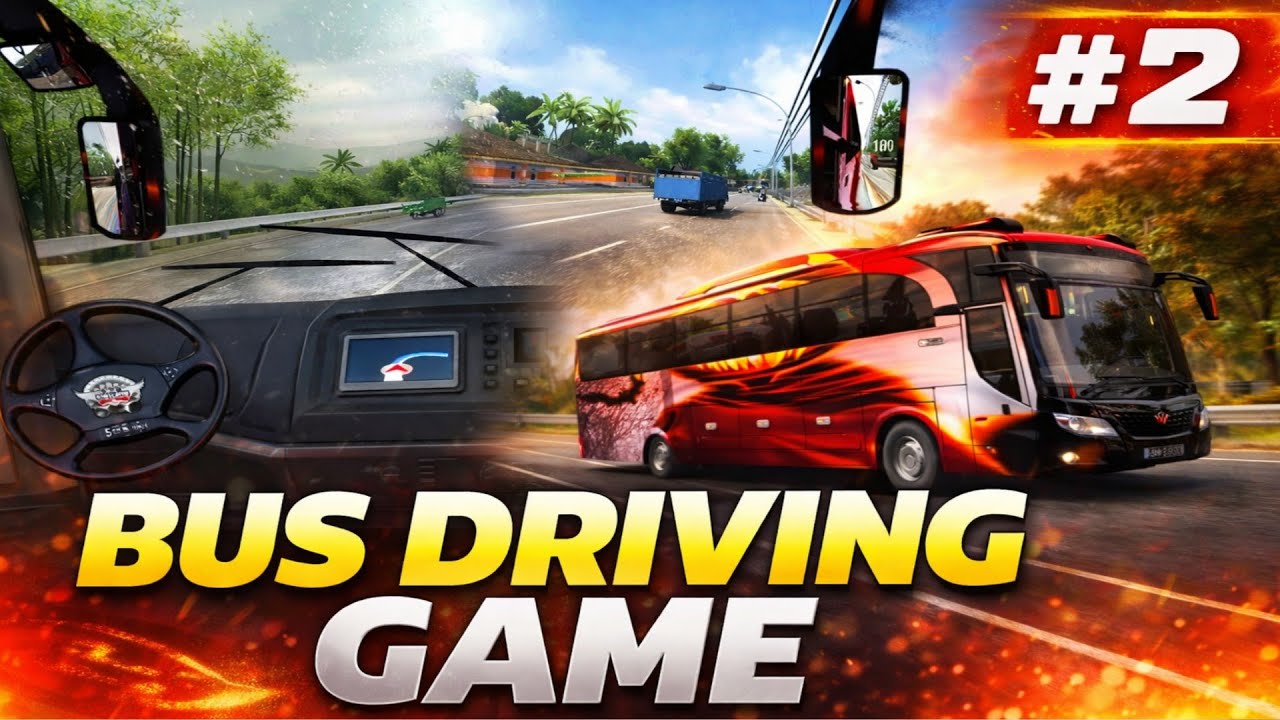 🚍 Bus Simulator Indonesia Gameplay #2 | Fast Bus Driving 100+ Speed 💨