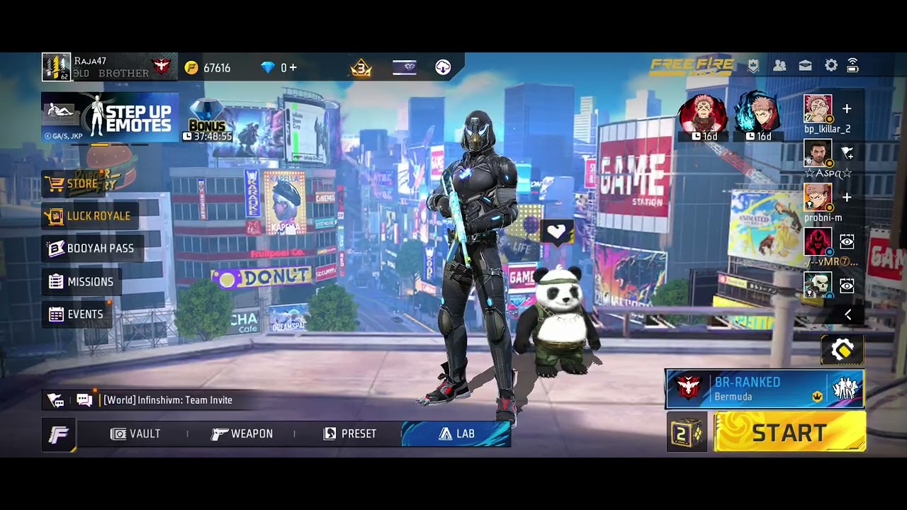 # free fire #RAJA 47 #shorts #subscribe 