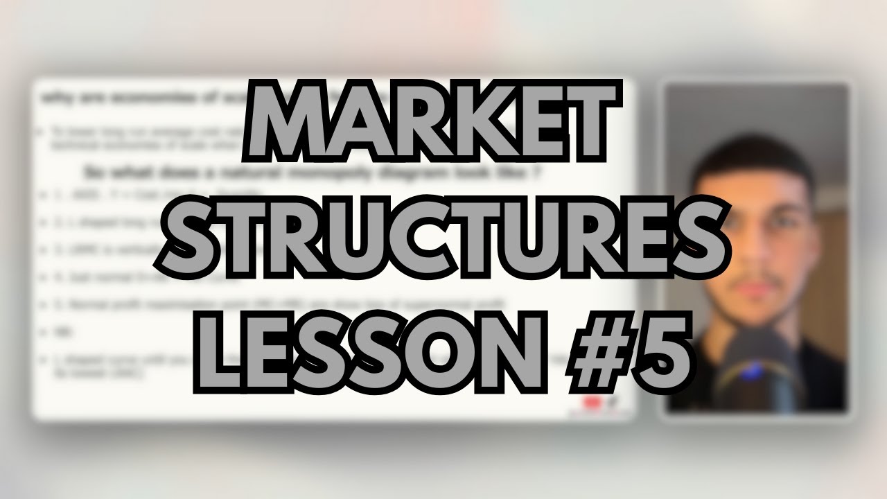 Natural Monopoly - Market Structures Lesson #5