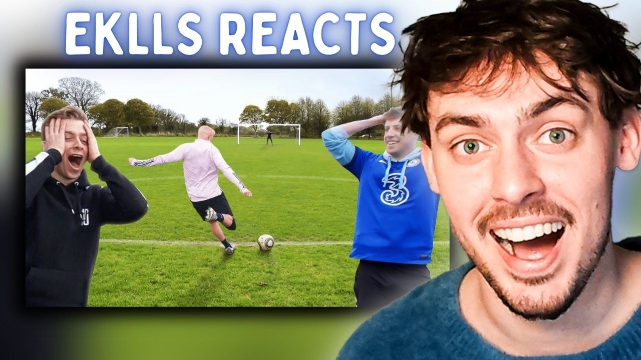 EKLLS REACTS - I Offered People £10,000 To Score 99.9% Impossible Goals