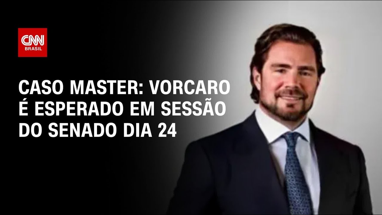 Ap&oacute;s negar ir &agrave; CPMI do INSS, Vorcaro &eacute; esperado em comiss&atilde;o do Senado | AGORA CNN