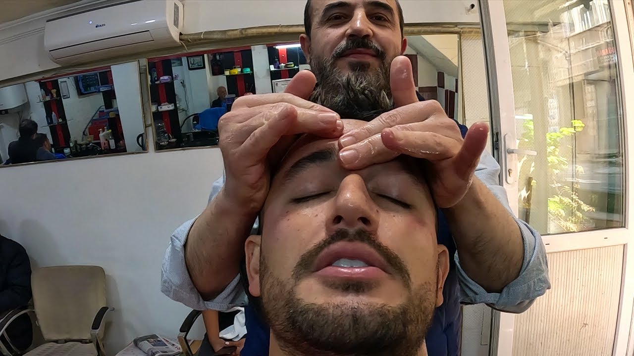 $3.50 Cent Master Shave & Beard Trim + Massage (HANDWORK) In Istanbul 🇹🇷