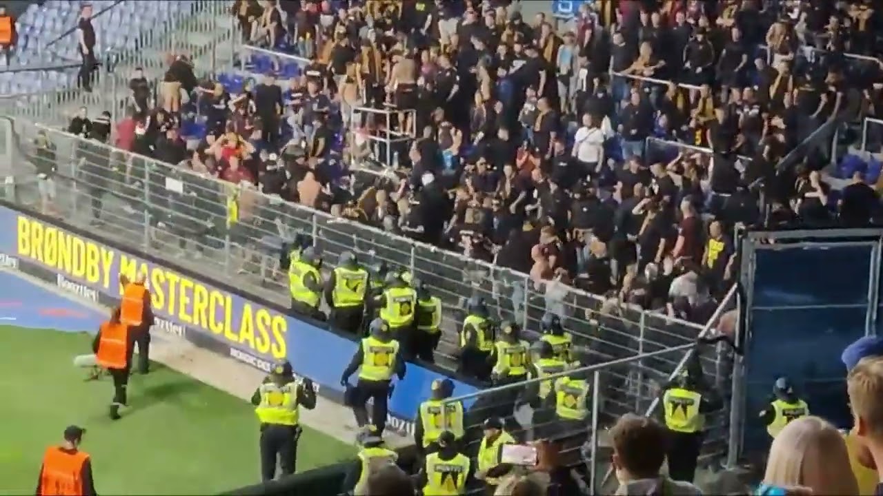 Polish hooligans are demolishing the police in just one minute!