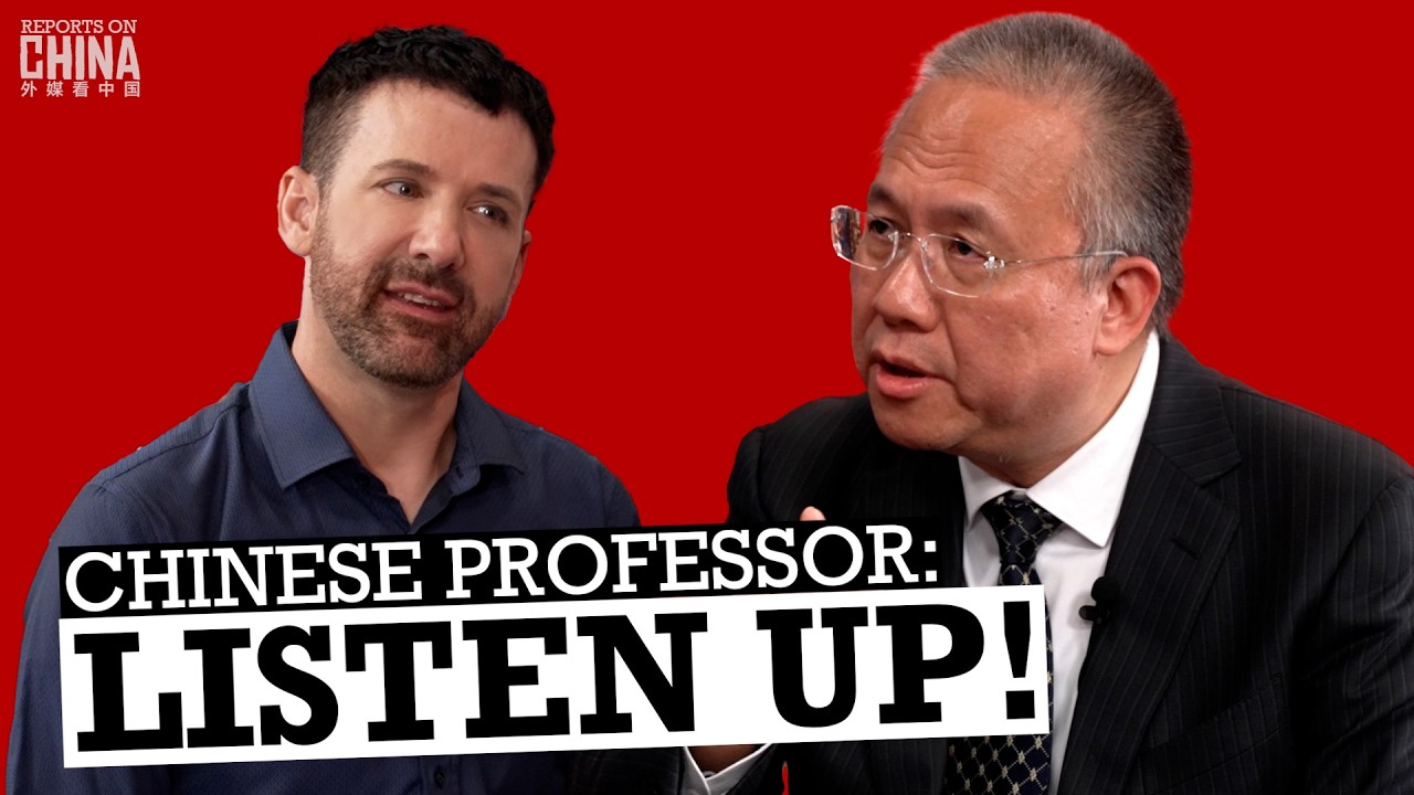 Chinese Professor tells Western media about democracy in China （中文采访）