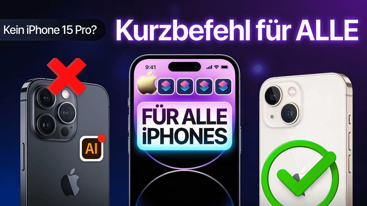 iPhone Shortcut Hack | Funktioniert auf allen Modellen!