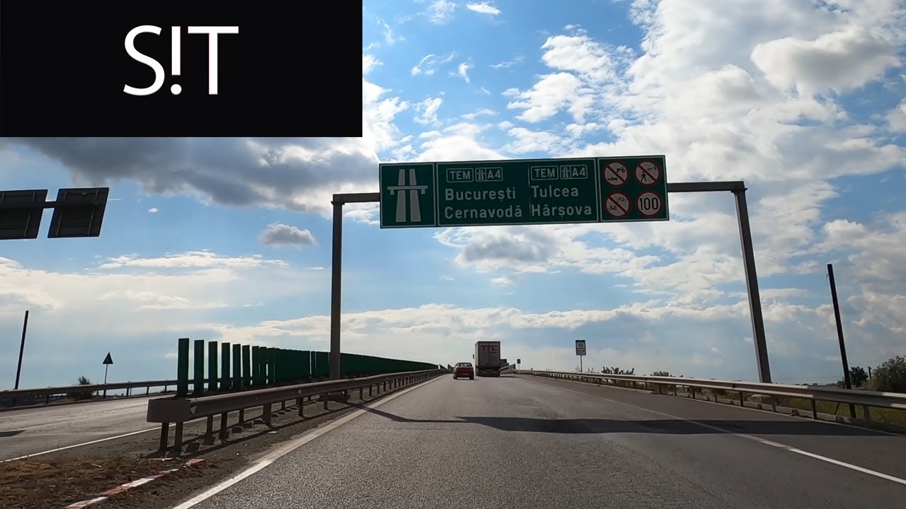 Autostrada A4 Constanta Catre Ovidiu In Trafic