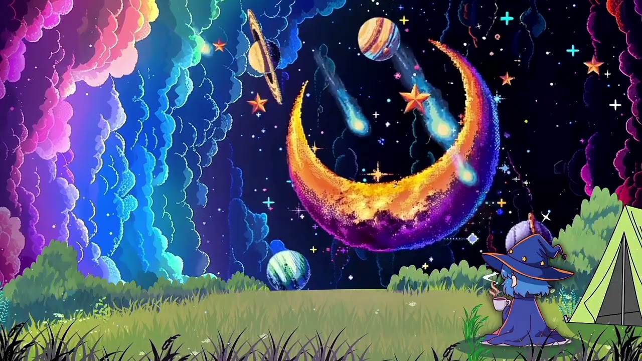 ☕🌌 | Lofi Beats to Relax, Study & Drift Through Space
