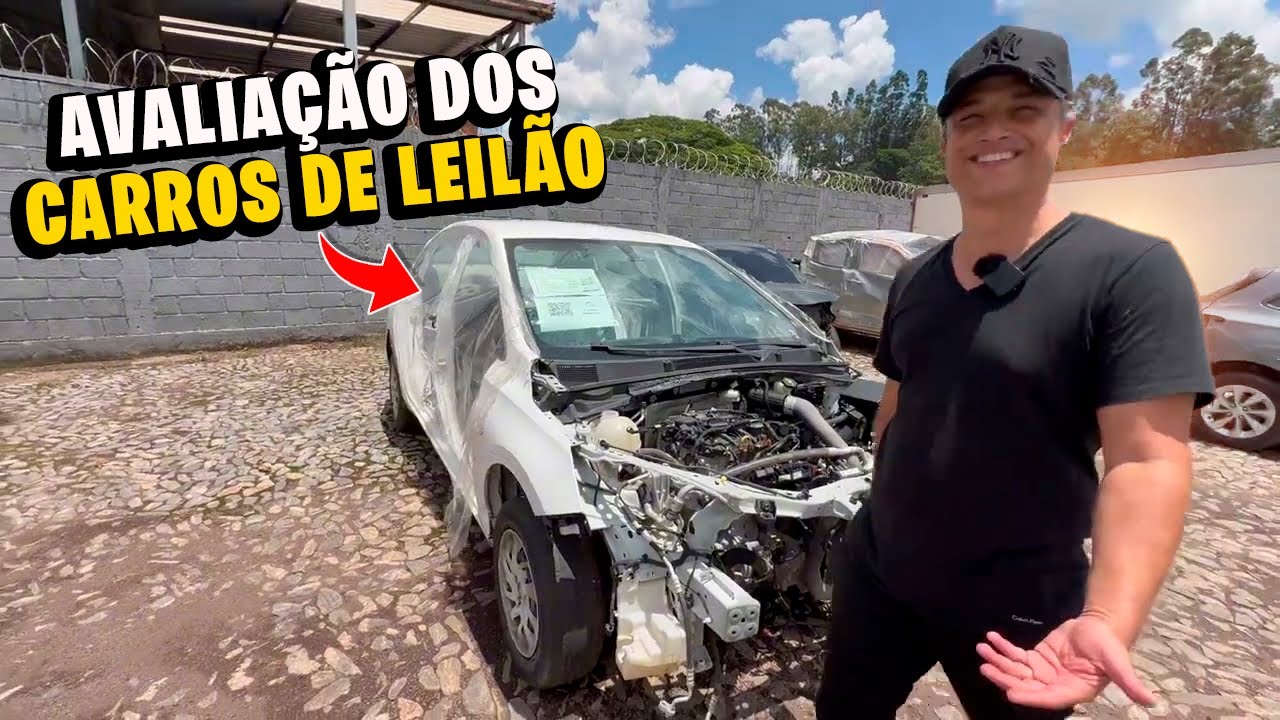AVALIAÇÃO dos CARROS DE LEILÃO QUE VIERAM DE LOCADORA DE VEÍCULOS