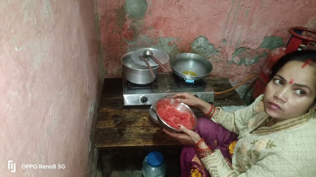 ठंड में छत पर गेहूं धोने के बाद क्या हुआ 😱 #myfirstvlogonyoutube 
