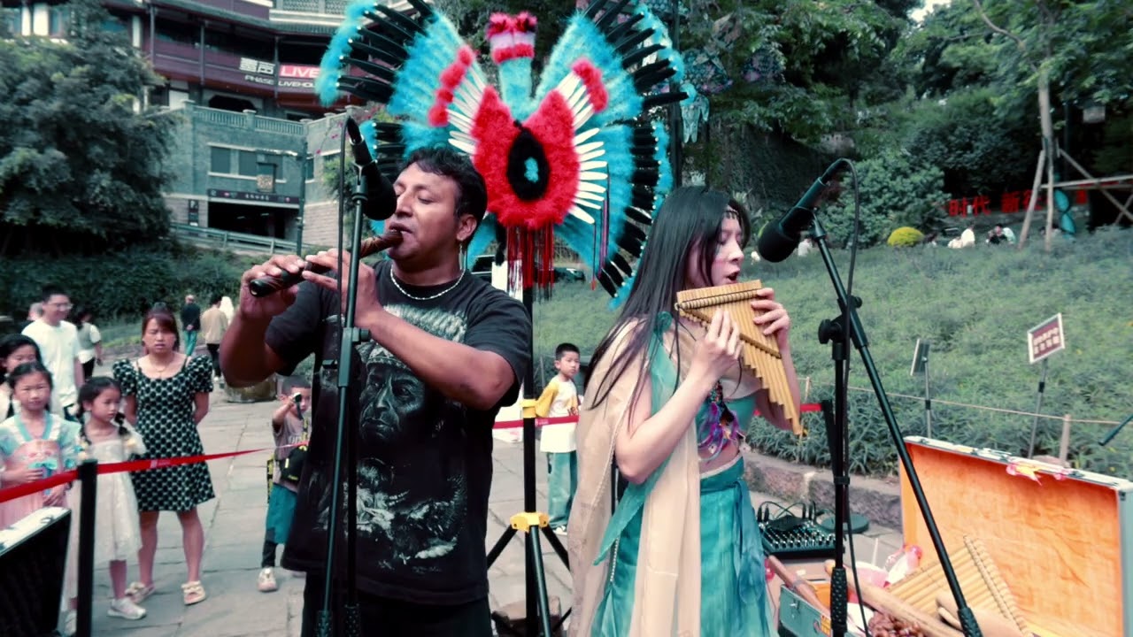 El C&oacute;ndor Pasa - M&uacute;sica Andina - Jean Atauje y Aileen 🪈 2025