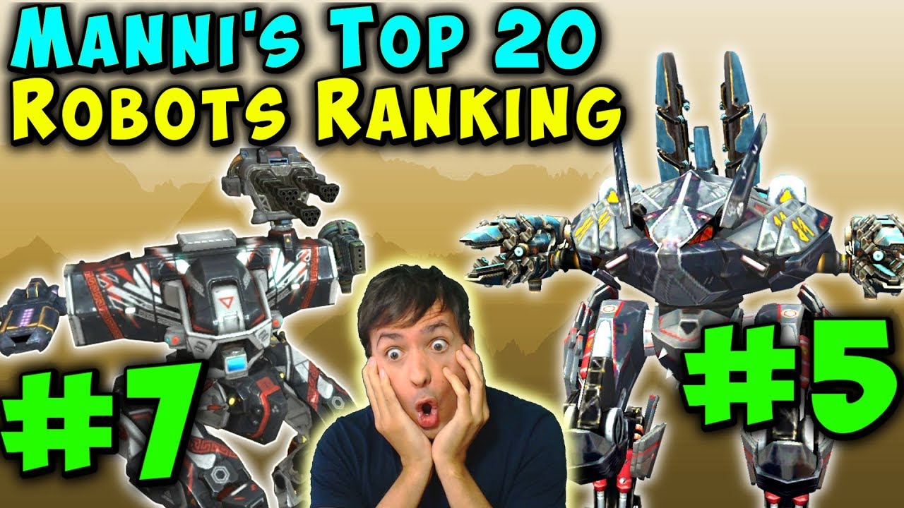 Manni's Top 20 BEST WAR ROBOTS RANKING 2019 - Episode #2 WR Gameplay