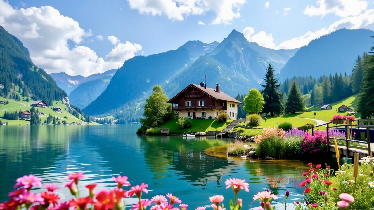 Swiss Beautiful Village Altdorf Switzerland | Driving In Switzerland Altdorf Uri