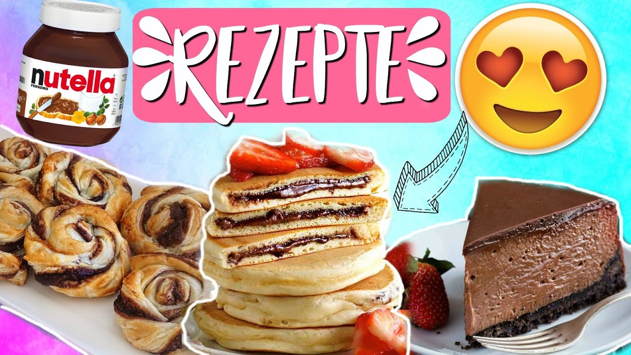 SOO GUT! 😋DIESE NUTELLA REZEPTE beeindrucken JEDEN! No bake Cheesecake, gefüllte Pancakes & Mehr! 🍫🥞