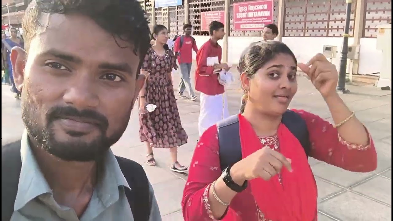 KL sree padmanabhaswamy temple | Richest Temple in the world | my wife 😊😊