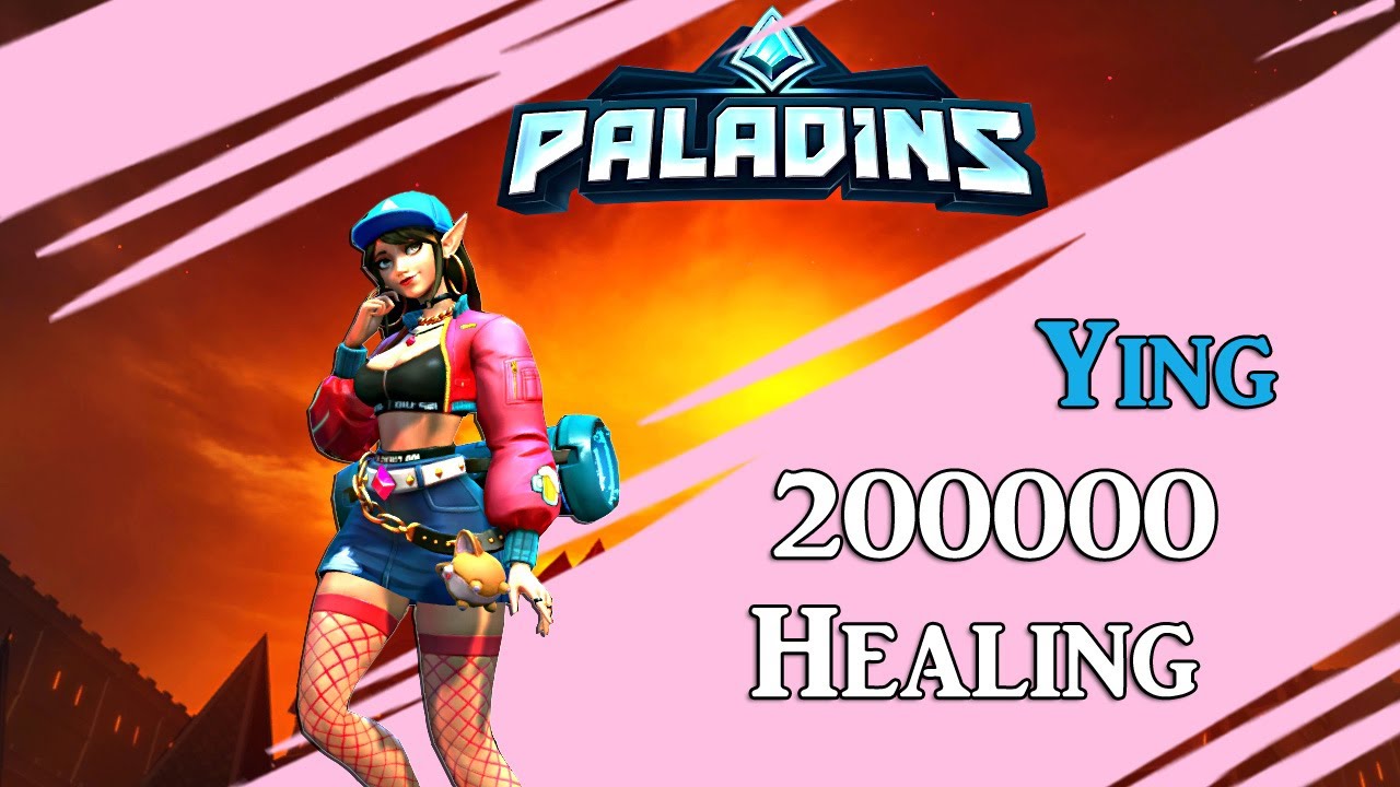 Геймплей Инь - 200000 исцеления | Paladins